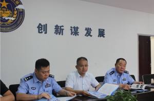貴州省黔西公安局考察團(tuán)蒞臨溫州國(guó)泰保安公司及溫州市保安職業(yè)學(xué)?？疾熘笇?dǎo)