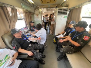 熱血鑄忠誠 奉獻顯擔(dān)當(dāng)——溫州國泰保安服務(wù)有限公司駐溫州附一醫(yī)龍港院區(qū)安保隊伍開展愛心獻血活動